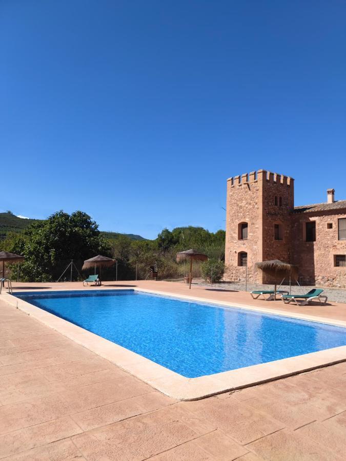 Masia De San Juan Casa Numero 15 En Castillo Con Piscina, Aire Acondicionado Y Terraza Privada Segorbe Exteriér fotografie